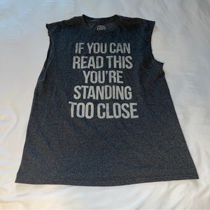 DOM Men’s Sleeveless Tee, Size M